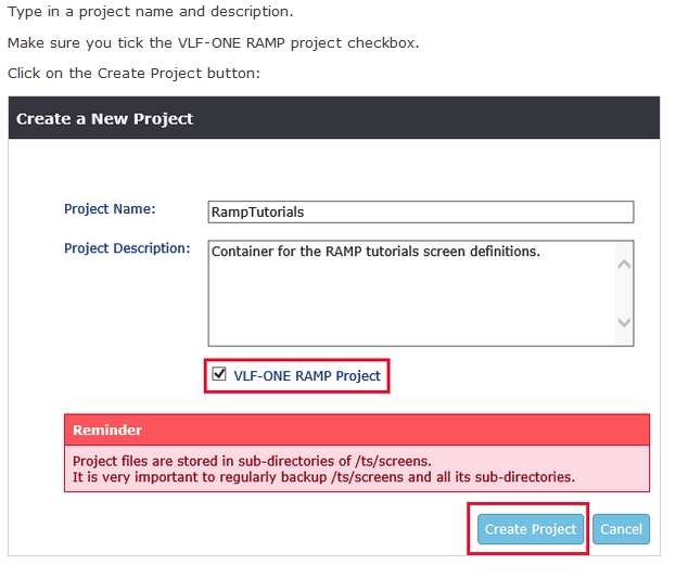 Screenshot from Tutorial